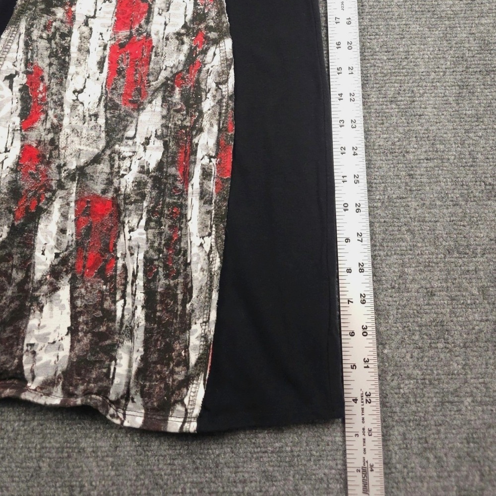 Metal Mulisha Distressed Bodycon American Flag Racerback Mini Dress Womens M - Picture 8 of 8